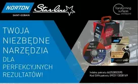 Abrazyvinis pjovimo diskas Norton STARLINE; 125x1,0 mm; 100 vnt. + šlifavimo diskas