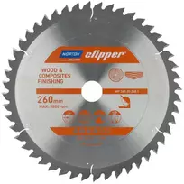 Pjovimo diskas medienai Norton Clipper 70184608115; 260x30 mm; Z48