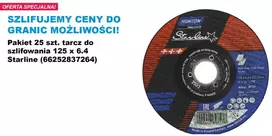 Šlifavimo diskas Norton STARLINE A24Q-BF27; 125x6,4 mm; 25 vnt.