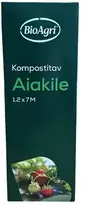 BioBag Darza pleve kompostejama BioAgri Garden 1 2x7m 1-3 gadus veciem augiem 35mkr. melna ()