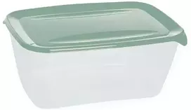 CURVER MAISTO DĖŽUTĖ FRESH&GO 5L STAČIAKAMPĖ ŽALIA