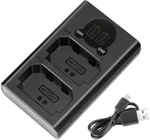 NEEWER DL-FZ100 Dual Baterija Charger for NP-FZ100-S Batteries