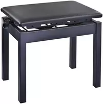 Konig & Meyer Pianino kėdė K&M 13992 juoda, dirbtinė oda