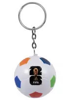 FIFA World Cup antistresinis kamuoliukas - raktų pakabukas, baltas, FI11268