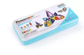 PICASSO TILES Magnetinis konstruktorius Construction set with Pieštukas box 26 det., PN11