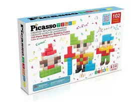PICASSO TILES Magnetinis konstruktorius Magnetic Cubes 102 det., PMC102