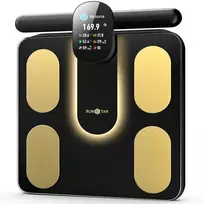 Svarstyklės RunStar 8E SmartScan Pro Body Fat Scale, juodas (FG2305)