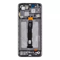 Xiaomi LCD Display + Touch Unit + Front Cover for Redmi 12C Black (Service Pack)