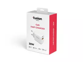 Fusion Accessories Fusion Energy travel charger | 30W | PD, QC, PPS | USB-C, USB-A | white