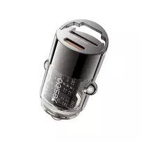 Yesido Y68 Car Charger | 30W | PD, QC | USB-A, USB-C | black