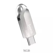 Hoco 16GB USB 3.0 Flash Drive (USB-A + USB-C) UD8 Nickel