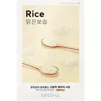 Missha Rice Airy Fit Sheet Mask - Smoothing Face Mask.