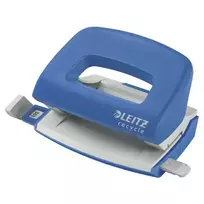 LEITZ Mini caurumotājs  NeXXt Recycle Mini, 10 lapas,  zilā