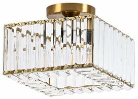 Krištolinis sietynas lubų Light Prestige Vetro, E27, 1 x 15 W, skaidri sp./aukso sp.