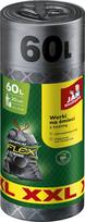 Šiukšlių maišai Sarantis Magnum Flex & Strong SA-JN-353487, 60 l, 20 vnt.