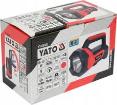 Prožektorius be judesio daviklio, nešiojamas Yato YT-08548, 16 W, 1000 lm, 6000 - 7000 °K, IP54, juoda sp./oranžinė sp.