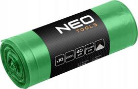 Šiukšlių maišai NEO 15-991, 120 l, 10 vnt.