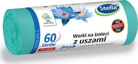 Šiukšlių maišai Stella Fresh 129783, 60 l, 16 vnt.
