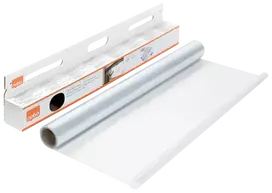 Plėvelė - kaip lenta, skaidri, elektrostatinė, 600x800mm, ritinėlyje 25 lapai