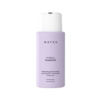 Matsu Purple Shampoo šampūnas geltoniems atspalviams neutralizuoti, 350 ml.
