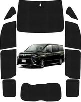 Loveyes Toyota Voxy Noah Saulės Skydelis Pilnas Komplektas 80 Serija Pilnas Komplektas Saulės Skydelis juoda