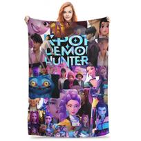 Kpop Demon Hunters Huntrix Movie Ultra Soft Throw Blanket for Couch Multisize Bedding Throws x Inch 40x50inch 101x127cm