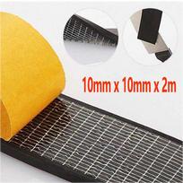 Self-adhesive Rubber Foam Sealing Strip EVA Black Rubber Dust-proof Waterproof Strip Anti-collision Seal Gasket