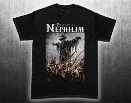 Fields of the Nephilim Grupės Turo Marškinėliai Visų Dydžių S iki 5XL Unisex Marškinėlis XL gray
