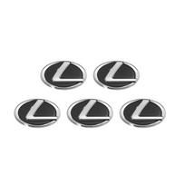 14/16mm Aliuminio Automobilio Emblema Raktų Lipdukas Aksesuarai Lexus F SPORT GS GX IS LS LX CT LC RC LBX NX RX 350h 450h UX 300e GX460