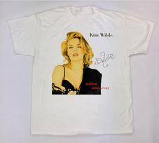 Kim Wilde Million Miles Away Marškinėliai Trumpomis Rankovėmis Unisex Medvilniniai UU902 Unisex Marškinėliai M