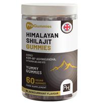 Himalayan Shilajit Gummies 3000mg with KSM-66 Ashwagandha, Vitamin B6 & B12 – 60 Vegan Gummies