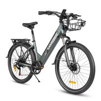 New SAMEBIKE RS-A01 Pro-T 36V15AH electric bicycle with detachable battery and 26 inch tires, EU warehouse, fast shipping 500W 36V 15AH
