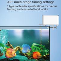 Automatic Fish Feeder, Smart Timer, Aquarium Goldfish Automatic Feeder, 100ML Large Capacity, APP Control