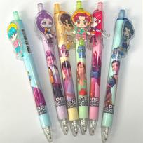 Durable Cute Demon Hunters Anime K-POP Acrylic Topper Black Gel Pens Kids Stationery for Student Study Supplies W143846WW-
