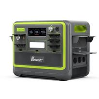 FOSSiBOT F2400 Nešiojama elektrinė stotelė, 2048Wh 2400W Saulės elektrinis generatorius, LiFePO4 Baterija Elektrinė stotis, Kempingas žalia