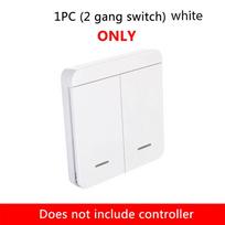 Belaidis šviesos sieninio jungiklio relės imtuvas RF 433Mhz 1/2/3Gang Panel Switch nuotolinio valdymo pertraukiklis LED lempai 10A 110V 220V