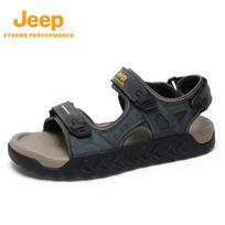 JEEP Vyriški lauko sportiniai sandalai 40 tamsiai žalia spalva