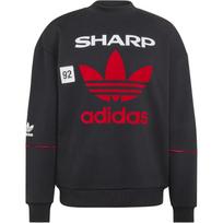Adidas Originals Manchester United Sportinis megztinis 90 Apvalus kaklas Sportinis megztinis ilgomis rankovėmis Vyriškas megztinis KC6383 XS