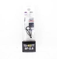 Fuji T2-KGTT Size 8F-2.8 Rod Top Guide Torzite Ti Frame x 1 (0051)