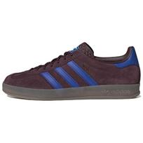 adidas Gazelle Indoor Raudonai rudos ir ryškiai mėlynos unisex sportbačiai Red Shadow-Maroon Semi-Lucid-Blue IG9980 45⅓