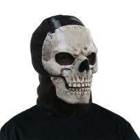 Kaukolės kaukė Steampunk kaukė Žaidimas Skull Ghost Mask Mask Headgear Cos A juoda