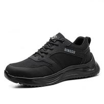 Lightweight Safety Shoes Men Anti-smash Anti-puncture Black Work Shoes Steel Toe Security Sneakers Protective Safety Boots 38 juoda