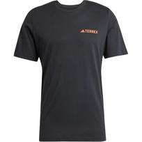 Adidas Terrex Graphic Cotton Lightweight Fashion Versatile Short Sleeve T-Shirt Men Tops JW3558 M