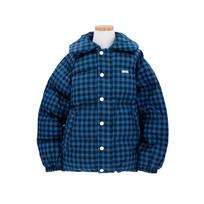 Tiny Cotton Aw24 291 P29  Vichy Short Padded Jacket  Vichy Check Short Padded Kids Jacket AW24-291 P29 (6Y)