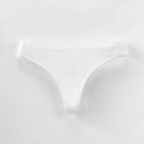 Cotton Underwear Low-Rise Thong Combed Cotton Solid Colour Women's Briefs european size s