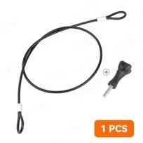 Anti-lost Wire Rope Safety Rope For GoPro 13 12 11 10 9 8 7 SJCAM AKASO Insta360 X5 X4 X3 DJI Osmo Action 5 4 Pocket 3 Accessory Universal