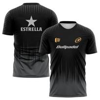 Madingi Harajuku Ombre vyriški marškinėliai Padelio Teniso Sportinė apranga Vasaros Lauko Bėgimas Fitnesas Trumpomis Rankovėmis Madingi Oversized Viršutiniai Drabužiai 3XL