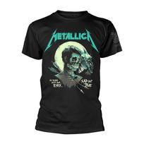 Metallica 'Sad But True Poster' Black T shirt - NEW Unisex T-Shirt S
