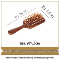 Sandalwood Air Cushion Scalp Massage Hairdressing Comb Gift