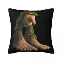Brain Rot Brr Brr Patapim Square Pillow Case Cushions for Sofa Italian Meme Vintage Cushion Covers 30x30cm